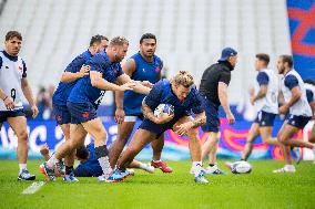 Rugby World Cup - French Team Training Session