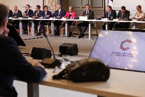 National Refoundation Council At The Elysee - Paris