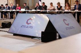 National Refoundation Council At The Elysee - Paris