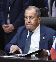 Russian Foreign Minister Lavrov at Asia-Pacific leaders talks