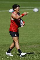Rugby: Japan's pre-World Cup training
