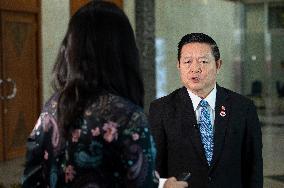 INDONESIA-JAKARTA-ASEAN SECRETARY-GENERAL-INTERVIEW