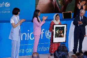Queen Letizia At UNICEF Spain 2023 Awards - Madrid
