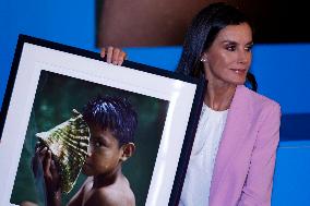 Queen Letizia At UNICEF Spain 2023 Awards - Madrid