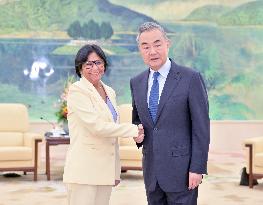 CHINA-BEIJING-WANG YI-VENEZUELA-VP-MEETING (CN)