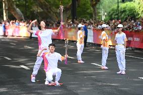 (SP)CHINA-HANGZHOU-ASIAN GAMES-TORCH RELAY (CN)