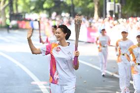 (SP)CHINA-HANGZHOU-ASIAN GAMES-TORCH RELAY (CN)