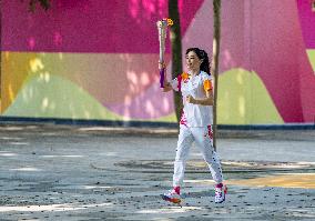 (SP)CHINA-HANGZHOU-ASIAN GAMES-TORCH RELAY (CN)