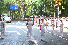 (SP)CHINA-HANGZHOU-ASIAN GAMES-TORCH RELAY (CN)