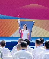 (SP)CHINA-HANGZHOU-ASIAN GAMES-TORCH RELAY (CN)