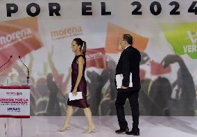 Claudia Sheinbaum, Winner Of The MORENA Party's Internal Polls And Chosen As The Official Candidate For The Presidency Of Mexico
