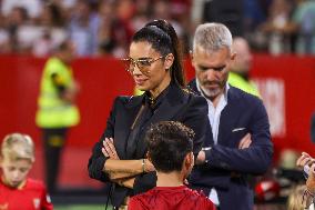 Presentation Sergio Ramos With New Sevilla FC Player