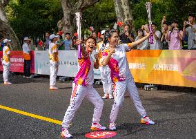 (SP)CHINA-HANGZHOU-ASIAN GAMES-TORCH RELAY (CN)