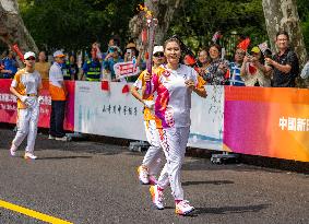 (SP)CHINA-HANGZHOU-ASIAN GAMES-TORCH RELAY (CN)