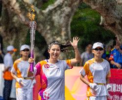 (SP)CHINA-HANGZHOU-ASIAN GAMES-TORCH RELAY (CN)