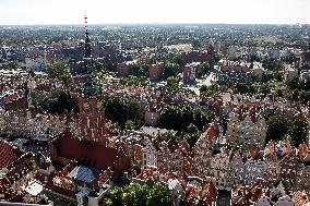 Historical Old Town Of Gdansk