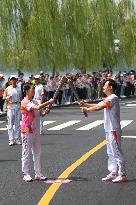 (SP)CHINA-HANGZHOU-ASIAN GAMES-TORCH RELAY (CN)