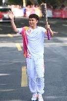 (SP)CHINA-HANGZHOU-ASIAN GAMES-TORCH RELAY (CN)