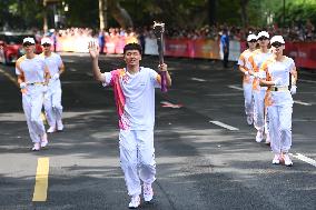 (SP)CHINA-HANGZHOU-ASIAN GAMES-TORCH RELAY (CN)