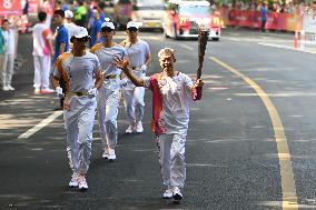 (SP)CHINA-HANGZHOU-ASIAN GAMES-TORCH RELAY (CN)