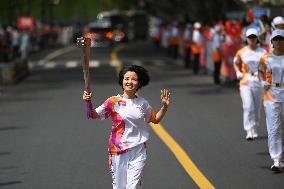 (SP)CHINA-HANGZHOU-ASIAN GAMES-TORCH RELAY (CN)