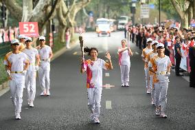 (SP)CHINA-HANGZHOU-ASIAN GAMES-TORCH RELAY (CN)