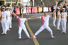 (SP)CHINA-HANGZHOU-ASIAN GAMES-TORCH RELAY (CN)