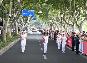 (SP)CHINA-HANGZHOU-ASIAN GAMES-TORCH RELAY (CN)