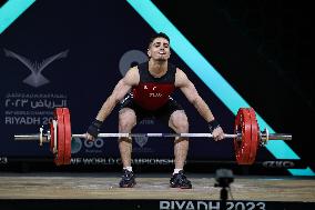 (SP)SAUDI ARABIA-RIYADH-WEIGHTLIFTING-2023 IWF WORLD CHAMPIONSHIPS