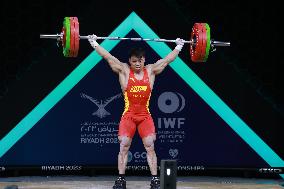 (SP)SAUDI ARABIA-RIYADH-WEIGHTLIFTING-2023 IWF WORLD CHAMPIONSHIPS