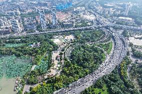 Xinzhuang Interchange in Nanjing