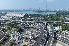 Xinzhuang Interchange in Nanjing