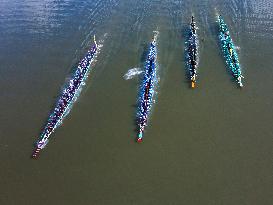 Traditional Boat Race In Bangladesh