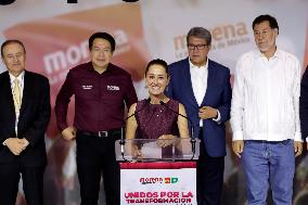 Claudia Sheinbaum Pardo, Designated As Presidential Candidate By The Movement Of The Fourth Transformation