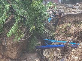 Pelion Mountain Hit By Record Rain And Flash Floods