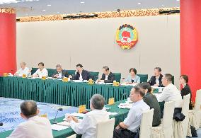 CHINA-BEIJING-WANG HUNING-ECOLOGICAL PRODUCTS-MEETING (CN)