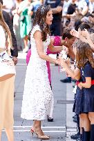 Royals At 600th Anniversary Of Privilegio De La Union - Pamplona