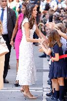 Royals At 600th Anniversary Of Privilegio De La Union - Pamplona