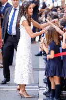 Royals At 600th Anniversary Of Privilegio De La Union - Pamplona