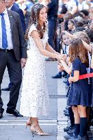 Royals At 600th Anniversary Of Privilegio De La Union - Pamplona