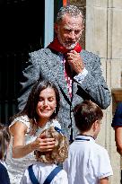 Royals At 600th Anniversary Of Privilegio De La Union - Pamplona