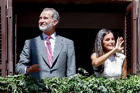 Royals At 600th Anniversary Of Privilegio De La Union - Pamplona