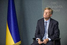Joint briefing of Andriy Yermak and Michael McFaul in Kyiv