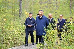 CHINA-HEILONGJIANG-XI JINPING-INSPECTION (CN)