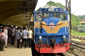 BANGLADESH-DHAKA-BRI RAILWAY-TRAIN-TRIAL RUN