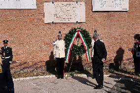 Laying Of Two Wreaths On The Occasion Of The 80th Anniversary Of The Defense Of Rome