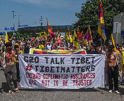 Protest In India Ahead G20 Summit