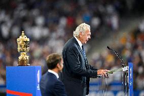 Rugby World Cup - Macron Booed At The Opening Ceremony