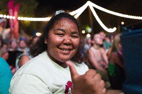Rugby World Cup - Fans Flock At Rugby Village - Toulouse