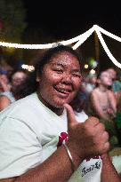 Rugby World Cup - Fans Flock At Rugby Village - Toulouse